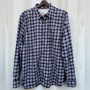 FatFace White, Red, & Blue Flannel Men’s Size 2XL